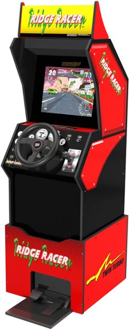 Alt View Zoom 11. Arcade1Up - Ridge Racer Stand Up Arcade.