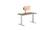 Alt View 11. Steelcase - Migration SE Adjustable Height Standing Desk - Virginia Walnut.