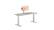 Alt View 11. Steelcase - Migration SE Adjustable Height Standing Desk - Clay Noce.