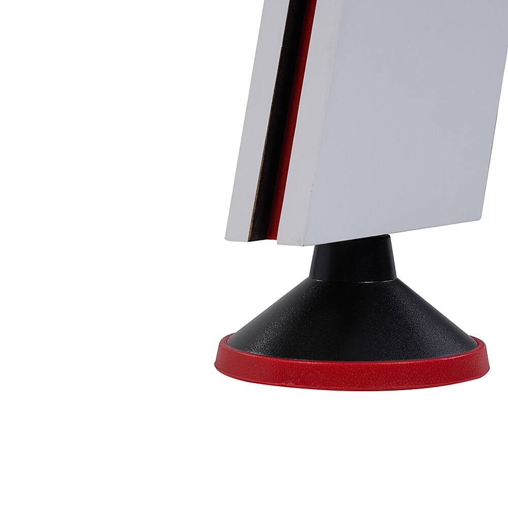 Alt View 15. Hall of Games - 66 inch Air Powered Hockey Table and Tennis Top - Wood Grain/Red.