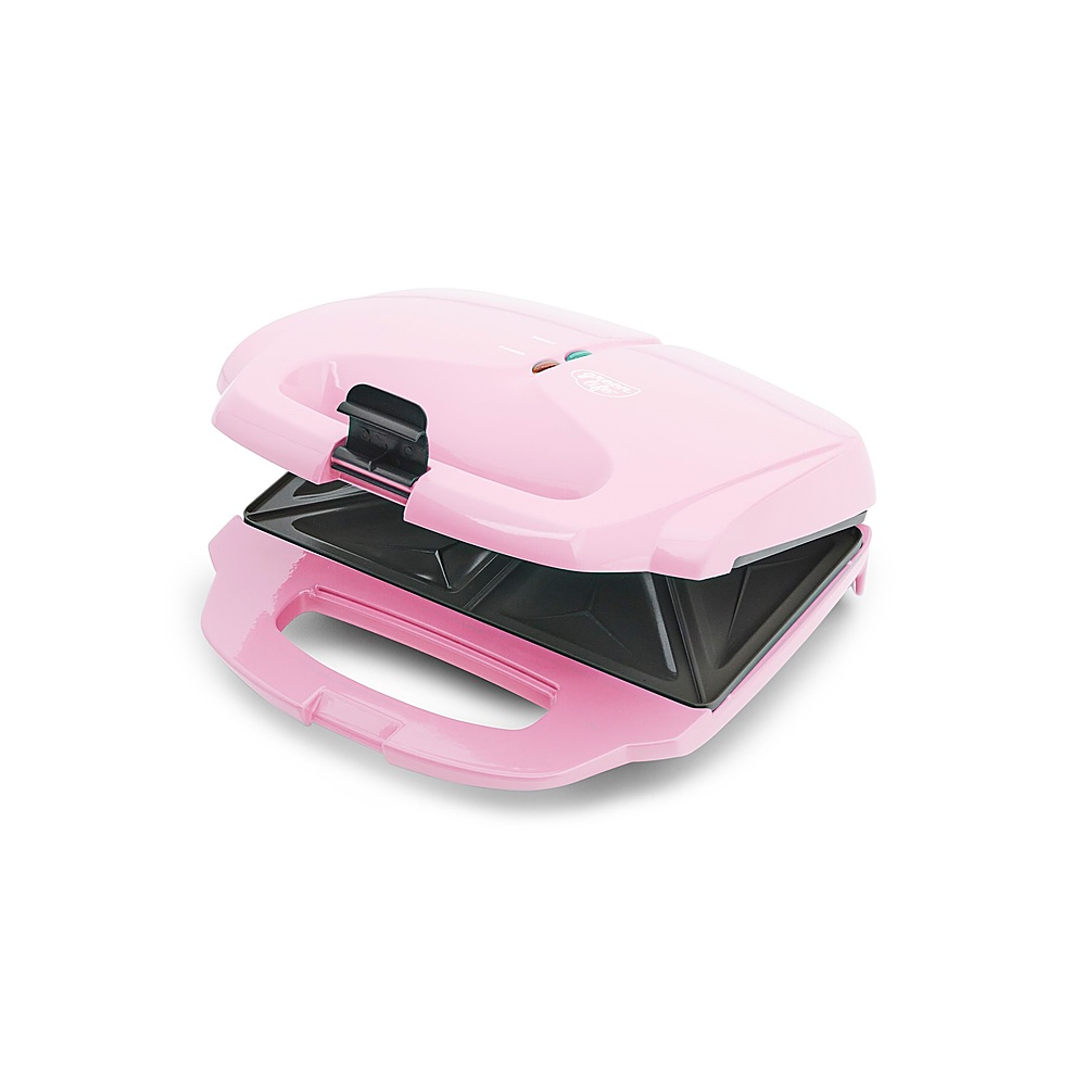 Angle View: GreenLife - Electric Sandwhich Maker - Pink - Pink