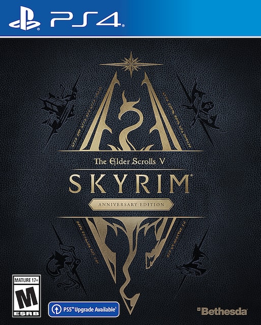 Elder Scrolls V Skyrim 10th Anniversary Edition PlayStation 4 EL5AN1P4PENA Best Buy