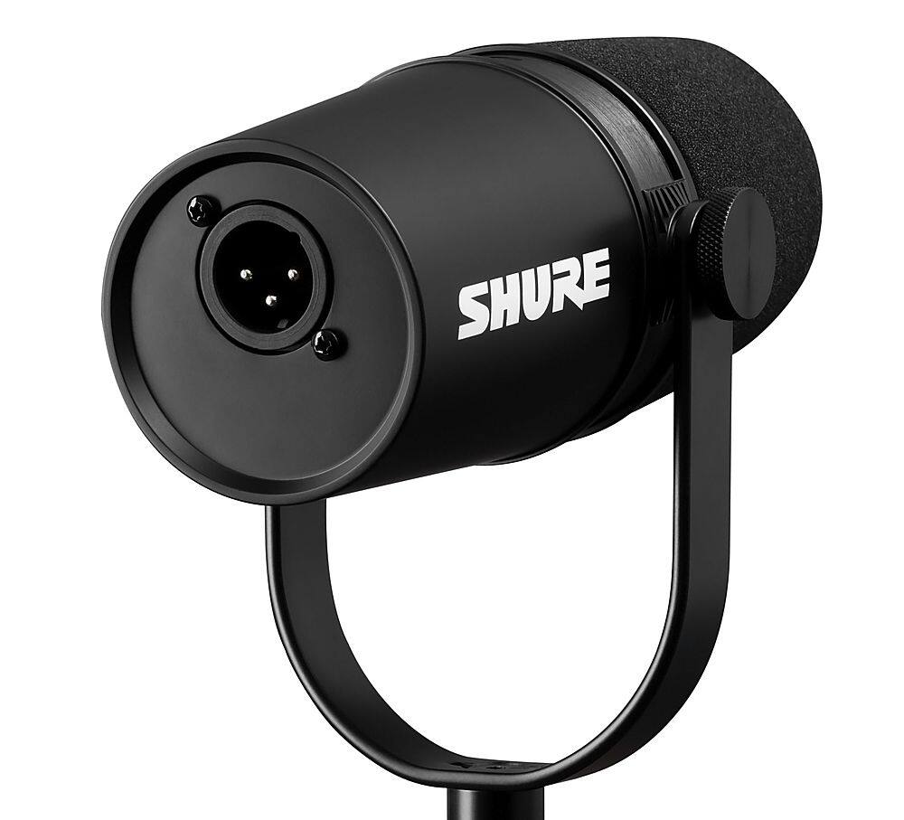 Alt View 11. Shure - Shure MV7X XLR Podcast Mic-Pro Quality Dynamic - Black.