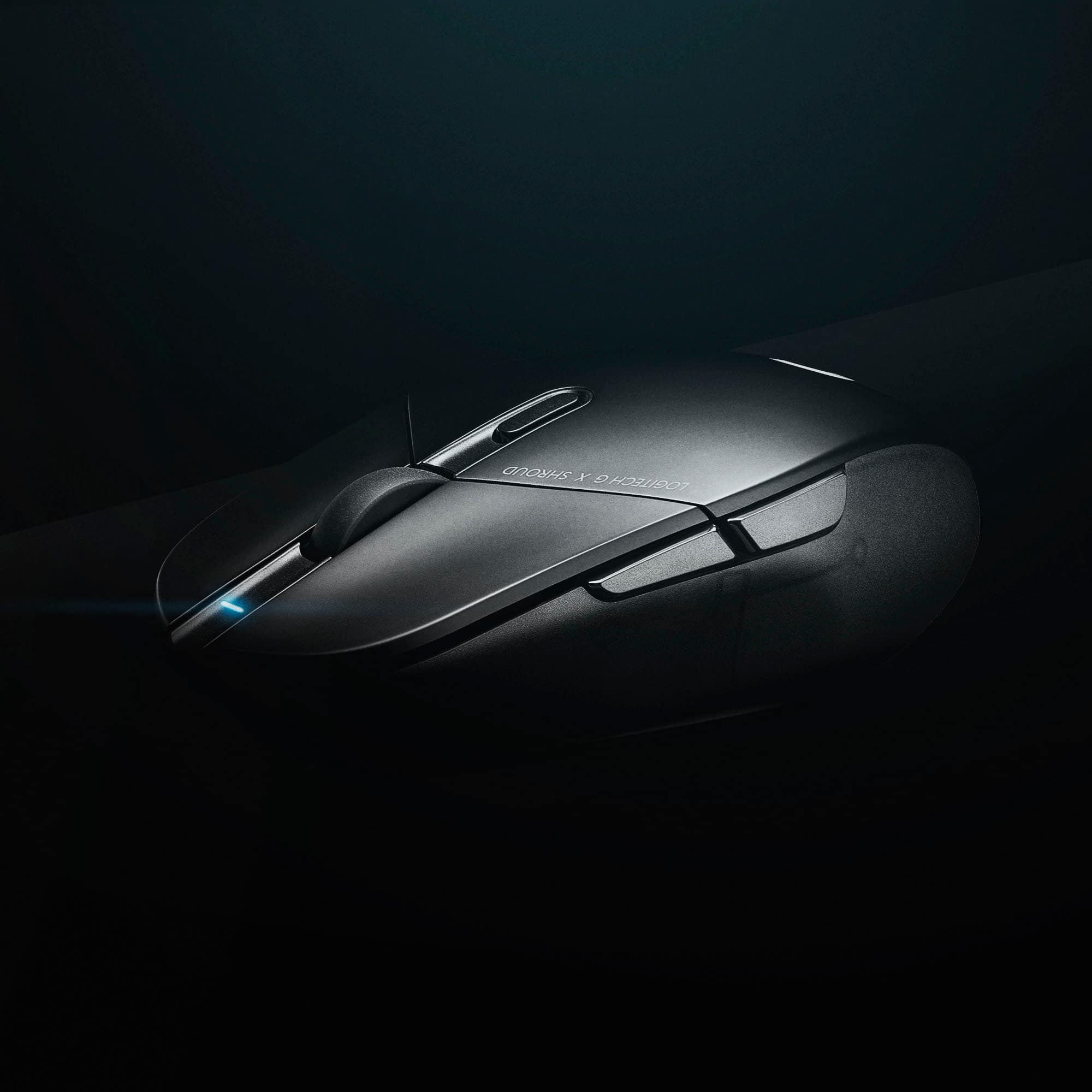 Alt View 12. Logitech - G303 Shroud Edition Lightweight Wireless Optical Gaming Mouse with 25K HERO sensor - Black.