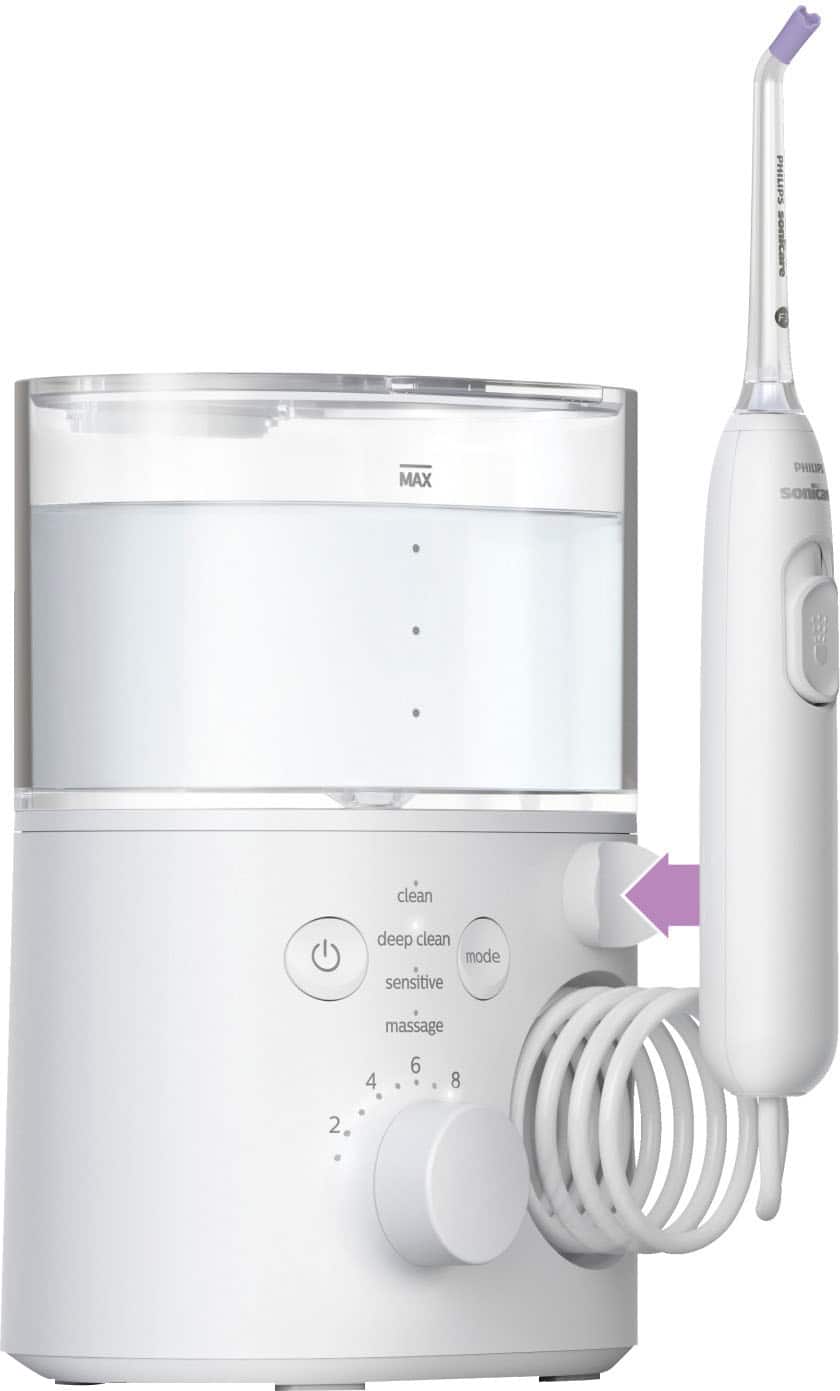 Alt View 17. Philips Sonicare - Power Flosser & Toothbrush System 7000, HX3921 - White.