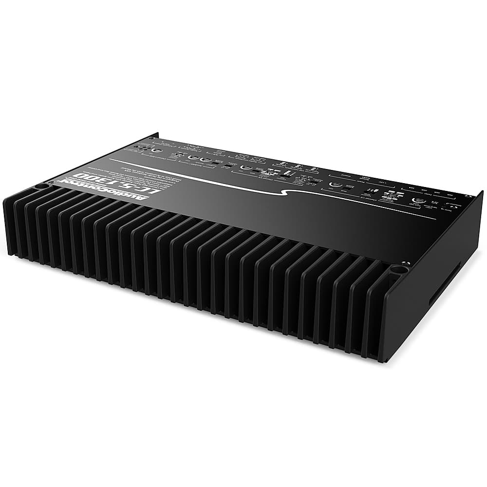 Alt View 16. AudioControl - 1300W 5-Channel Class D Amplifier with AccuBASS - Black.