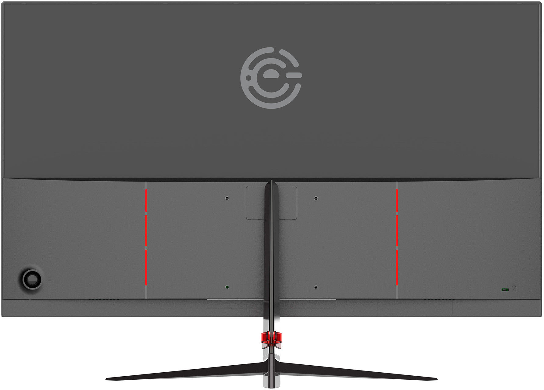 Left View: Element Electronics - Element 27" IPS LED 1080p Full HD Frameless Monitor - Black