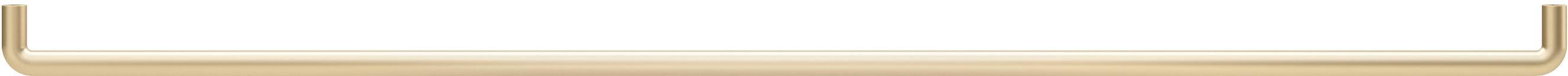 Front. Zephyr - Accent Rail for DME Range Hood - Satin Gold.