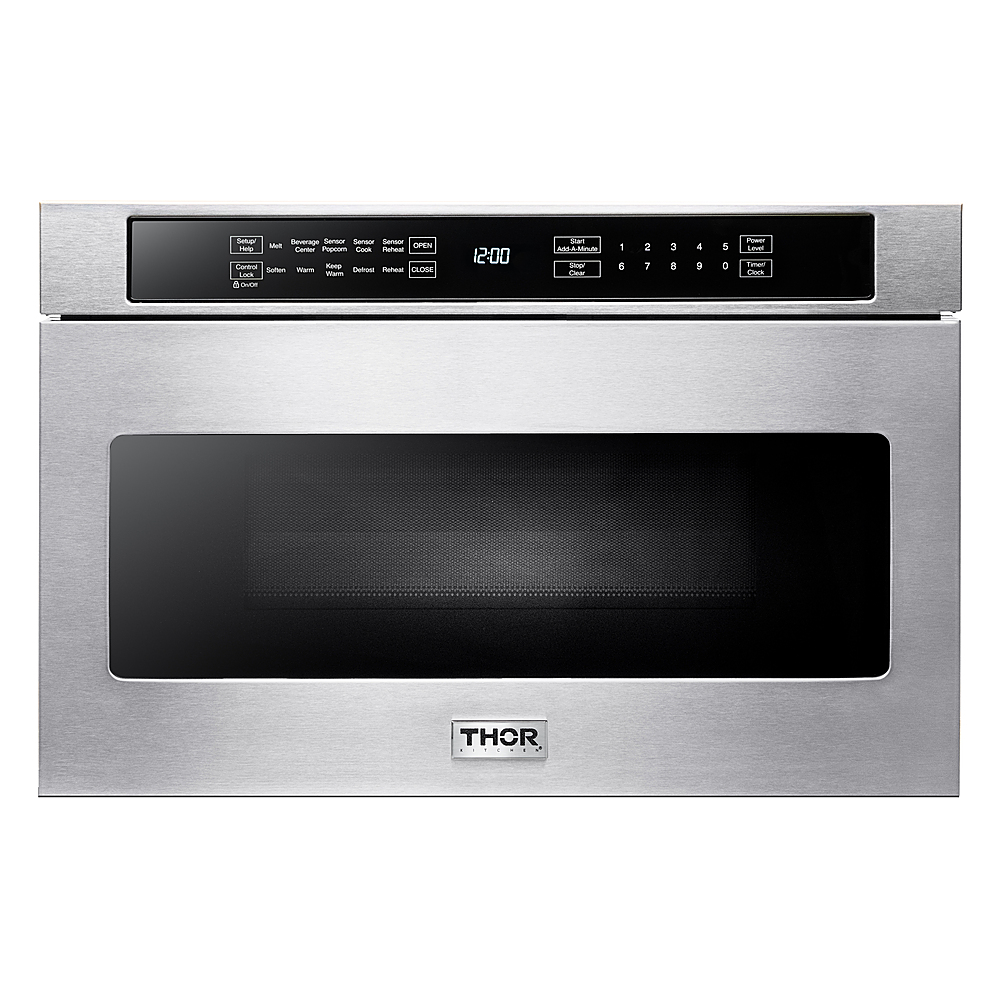 Thor Kitchen - 1.2 cu.ft. Built-in Microwave Drawer - Stainless steel