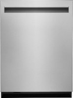 JennAir - 24-in Top-Control Built-In Stainless Steel Tub Dishwasher with 39 dBA - Stainless Steel - Front_Zoom