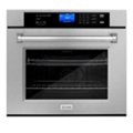 Front Zoom. ZLINE - 30" Professional Single Wall Oven with Self Clean and True Convection in Fingerprint Resistant Stainless Steel - Stainless Steel Look.