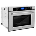 Left Zoom. ZLINE - 30" Professional Single Wall Oven with Self Clean and True Convection in Fingerprint Resistant Stainless Steel - Stainless Steel Look.