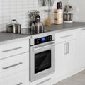 Alt View Zoom 2. ZLINE - 30" Professional Single Wall Oven with Self Clean and True Convection in Fingerprint Resistant Stainless Steel - Stainless Steel Look.