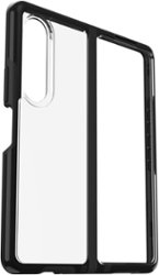 OtterBox - Symmetry Flex Series for Samsung Galaxy Z Fold3 5G - Black Crystal - Front_Zoom