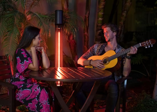 Alt View Zoom 13. Farenheit - 59" Infrared Tower Heater - Black.