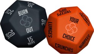 Bosu - EXERCISE DICE (Set of 2) - Front_Zoom