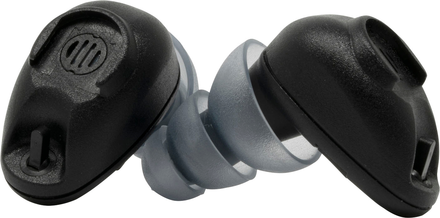 Angle View: Lucid Hearing - OTC Enlite Deluxe Hearing Aids - BLACK
