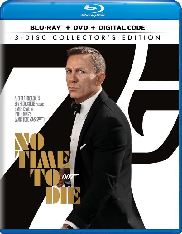  No Time to Die [Includes Digital Copy] [Blu-ray/DVD] [2021]