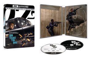 No Time to Die [SteelBook] [Includes Digital Copy] [4K Ultra HD Blu-ray/Blu-ray] [Only @ Best Buy] [2021] - Front_Original