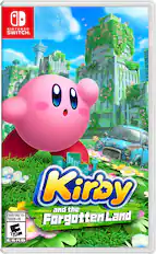 Front. Nintendo - Kirby and the Forgotten Land.