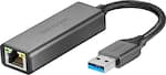 Front. Insignia™ - USB to Ethernet Adapter - Black.