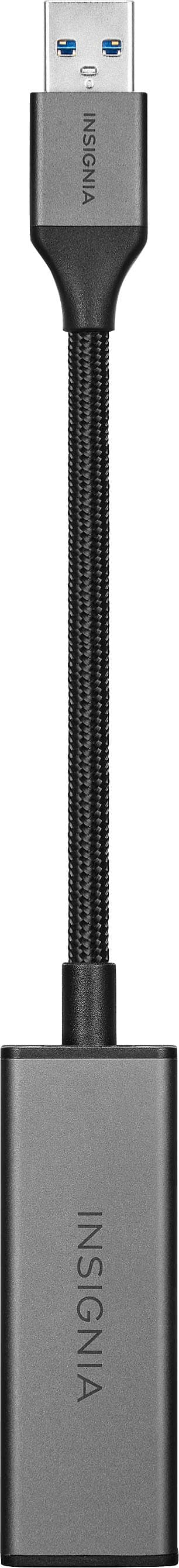 Alt View 12. Insignia™ - USB to Ethernet Adapter - Black.