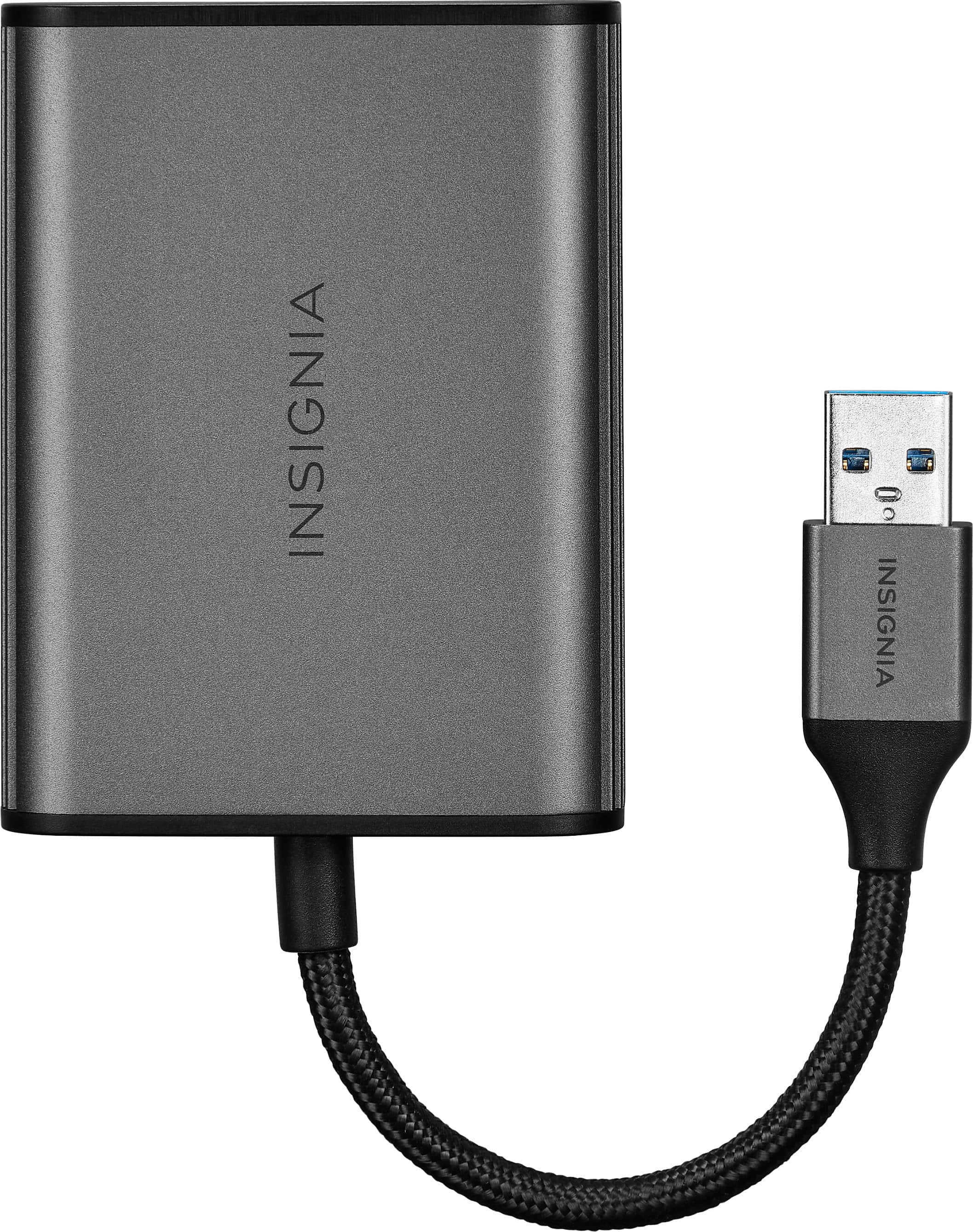 Alt View 11. Insignia™ - USB to HDMI Adapter - Black.