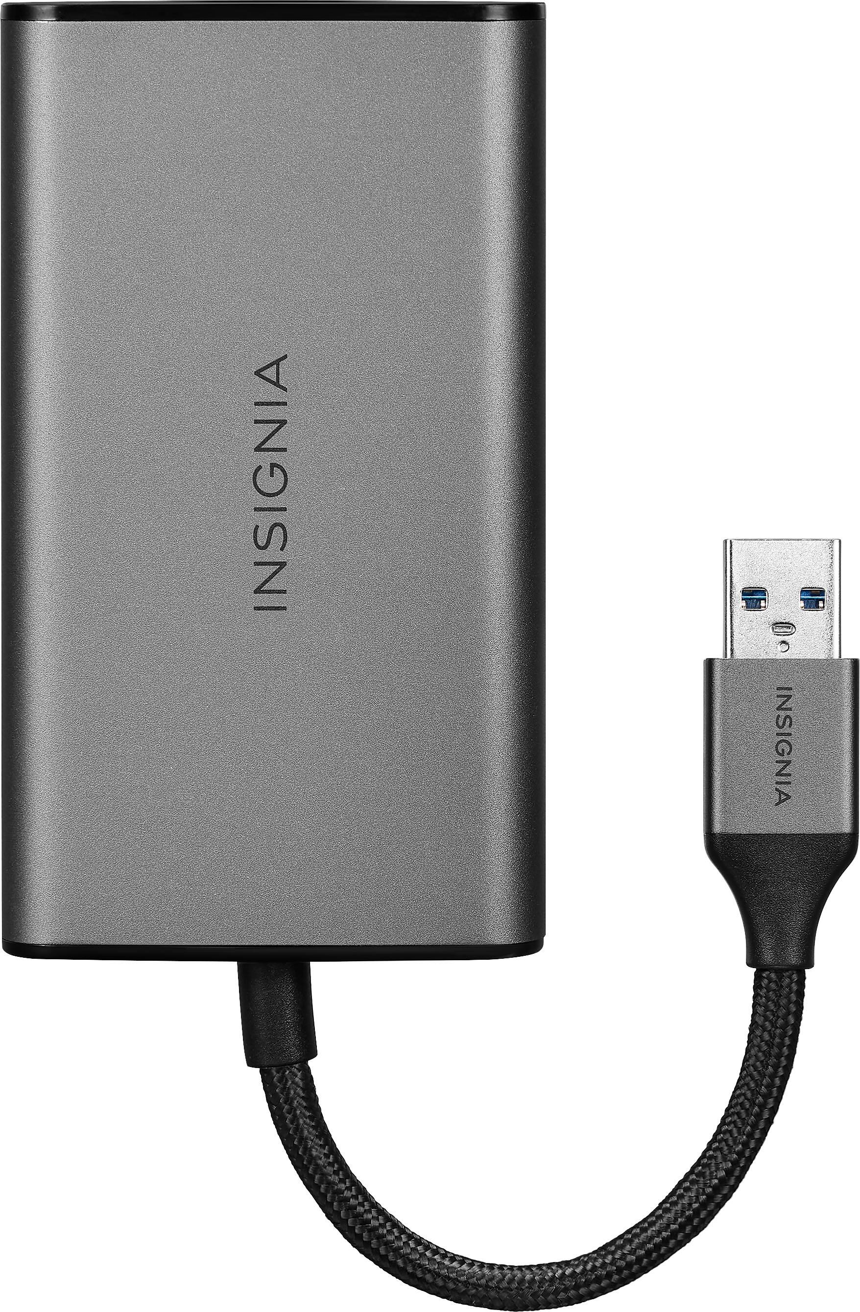 Alt View 18. Insignia™ - USB to VGA Adapter - Black.