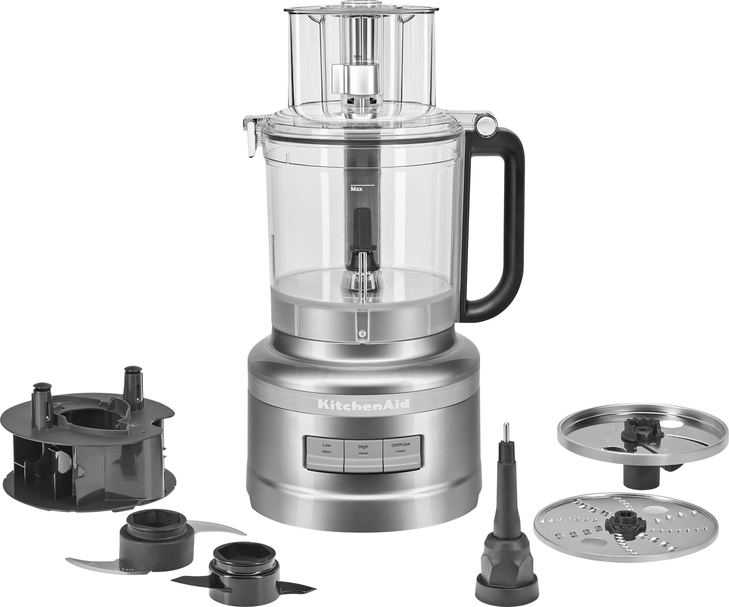 KitchenAid 9Cup Exact Slice Food Processor w/ French Fry & Dough