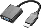 Front. Insignia™ - HDMI to VGA Adapter - Cool gray.