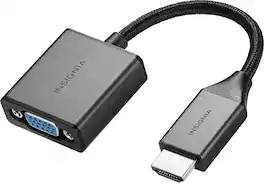 Insignia™ - HDMI to VGA Adapter - Cool gray