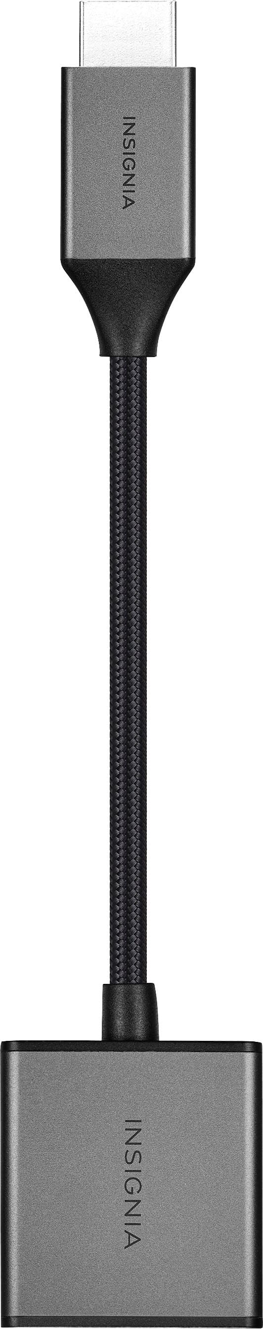 Alt View 13. Insignia™ - HDMI to VGA Adapter - Cool gray.