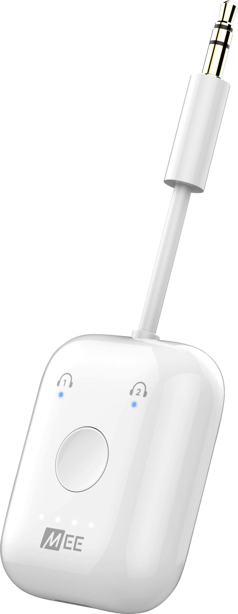 Angle. MEE audio - Connect Air Bluetooth Audio Transmitter - White.