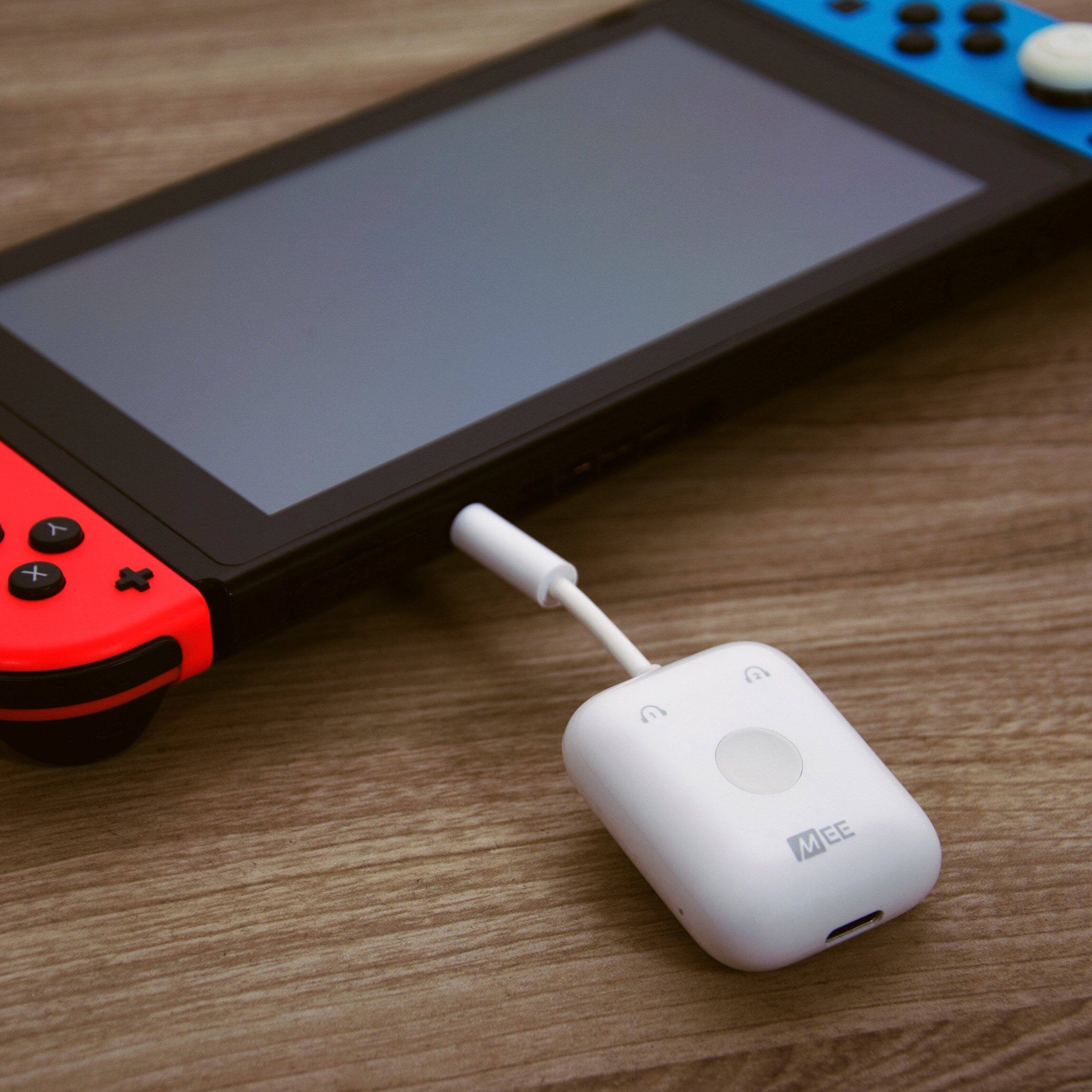 Alt View 12. MEE audio - Connect Air Bluetooth Audio Transmitter - White.