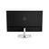 Back. HP - 27" IPS QHD AMD FreeSync Monitor - Silver.