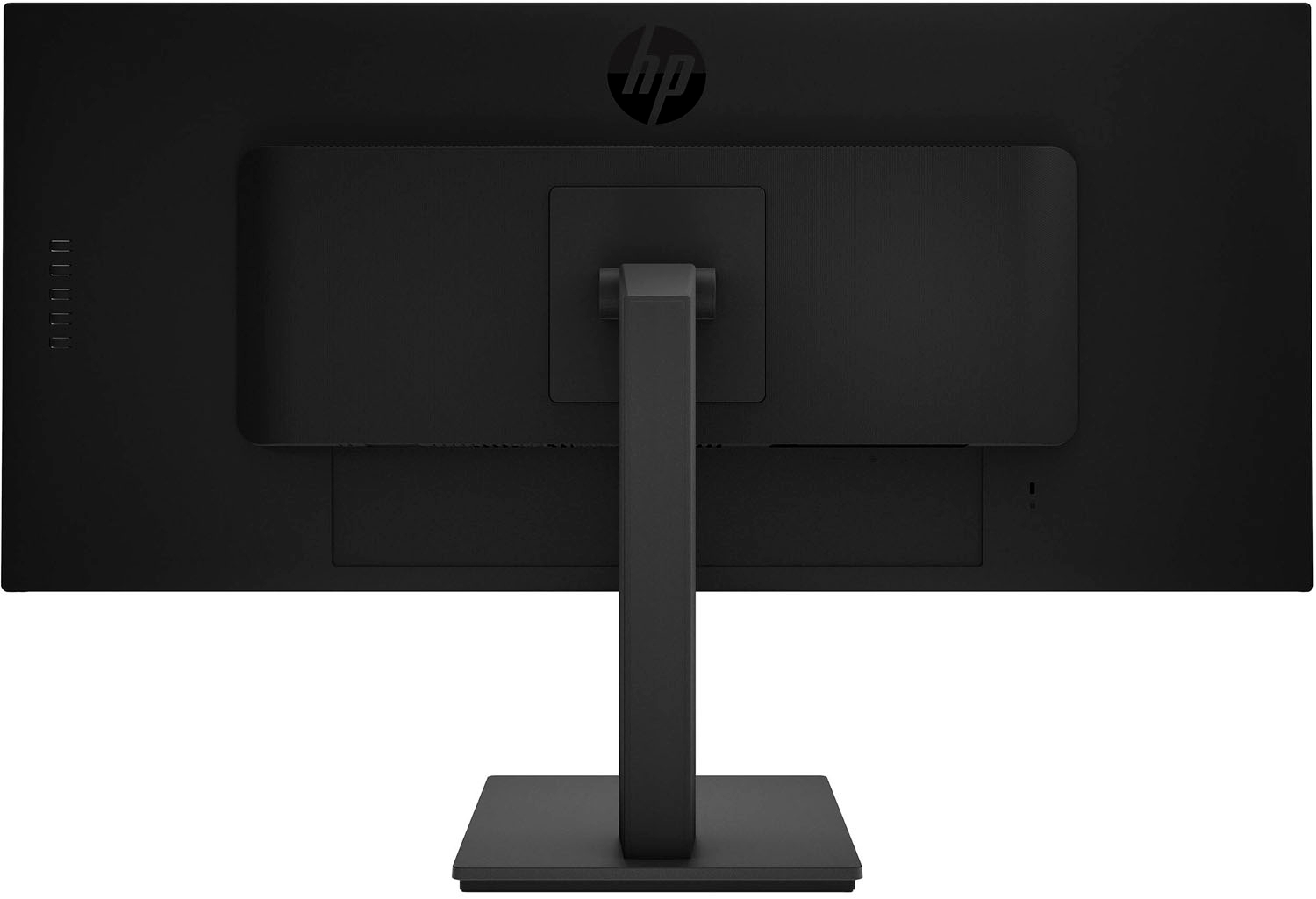 Back View: HP - 34" IPS 165Hz UWQHD HDR AMD FreeSync Gaming Monitor - Black