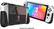 Alt View 13. ZAGG - Gear4 Kita Grip 360 Case with GlassFusion VisionGuard Screen Protector for Nintendo Switch OLED - Clear with Black Grips.