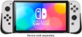 Alt View Zoom 14. ZAGG - Gear4 Kita Grip 360 Case with GlassFusion VisionGuard Screen Protector for Nintendo Switch OLED - Clear with Black Grips.