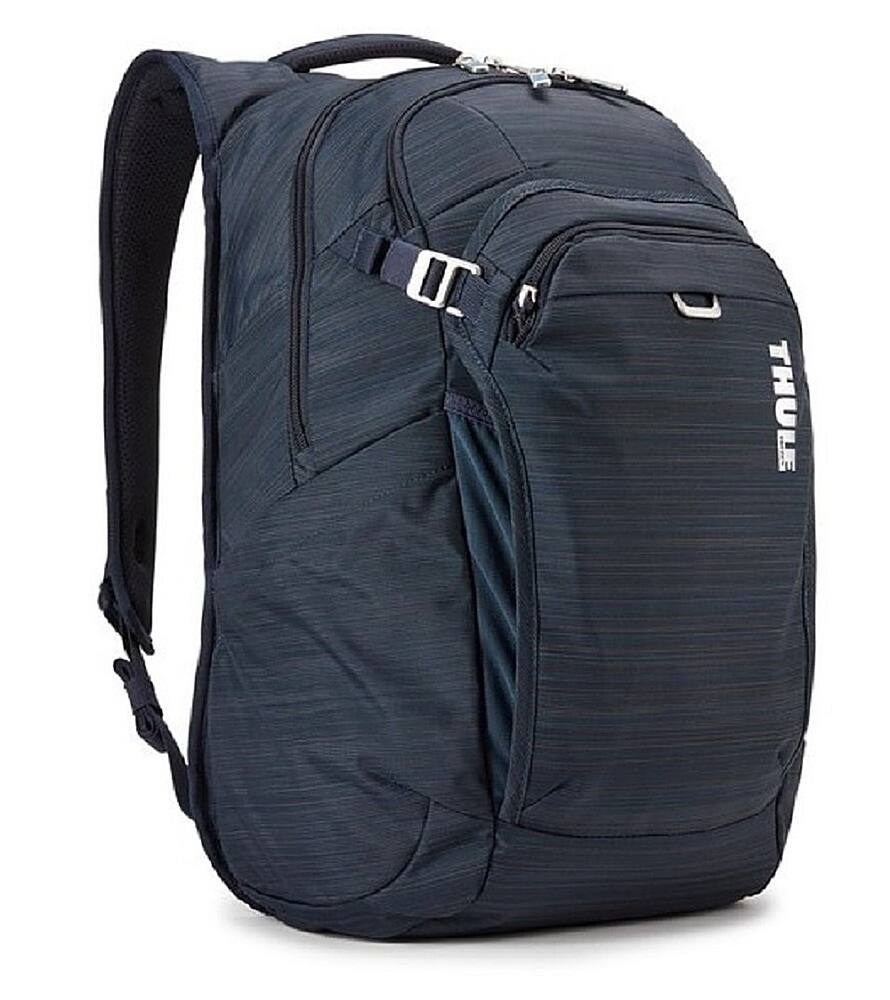 Angle. Thule - Construct Backpack for 15.6" laptop and 10.1" table - Carbon Blue.