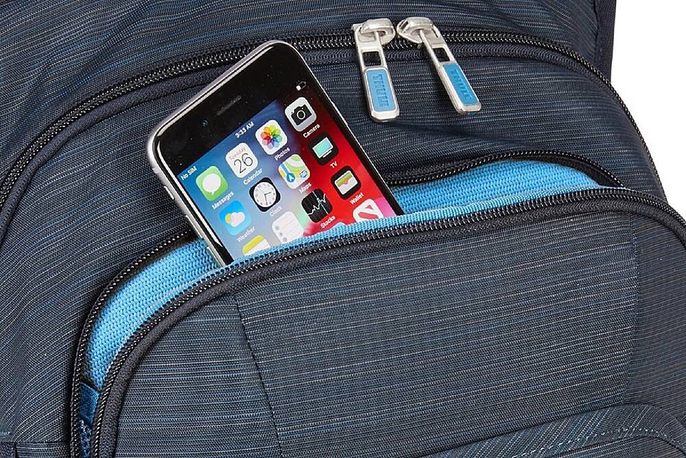 Alt View 12. Thule - Construct Backpack for 15.6" laptop and 10.1" table - Carbon Blue.