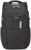 Thule - Construct Backpack for 15.6" laptop and 10.1" table - Black - Front_Zoom