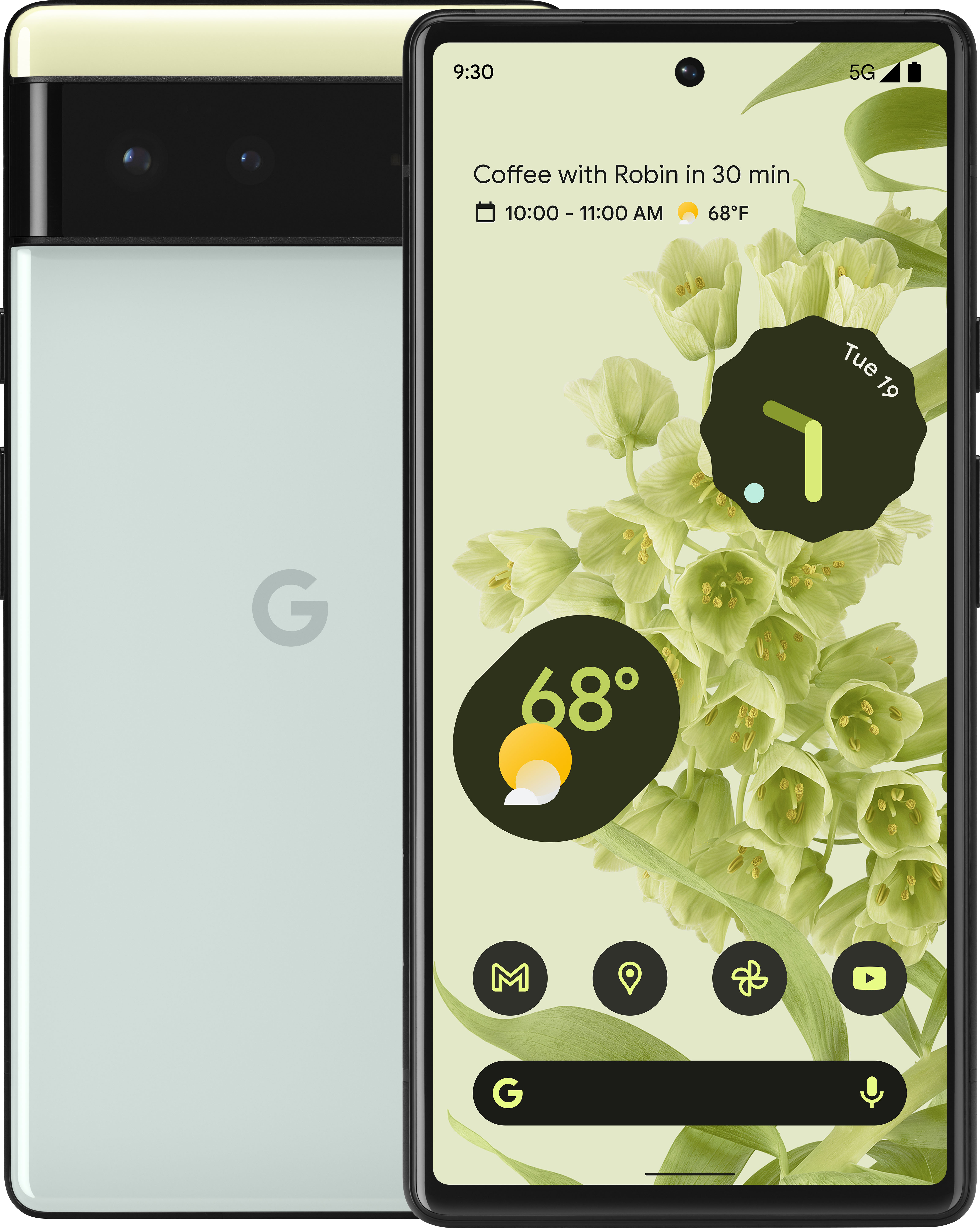 スマートフォン/携帯電話 スマートフォン本体 Google Pixel 6 128GB (Unlocked) Sorta Seafoam  - Best Buy
