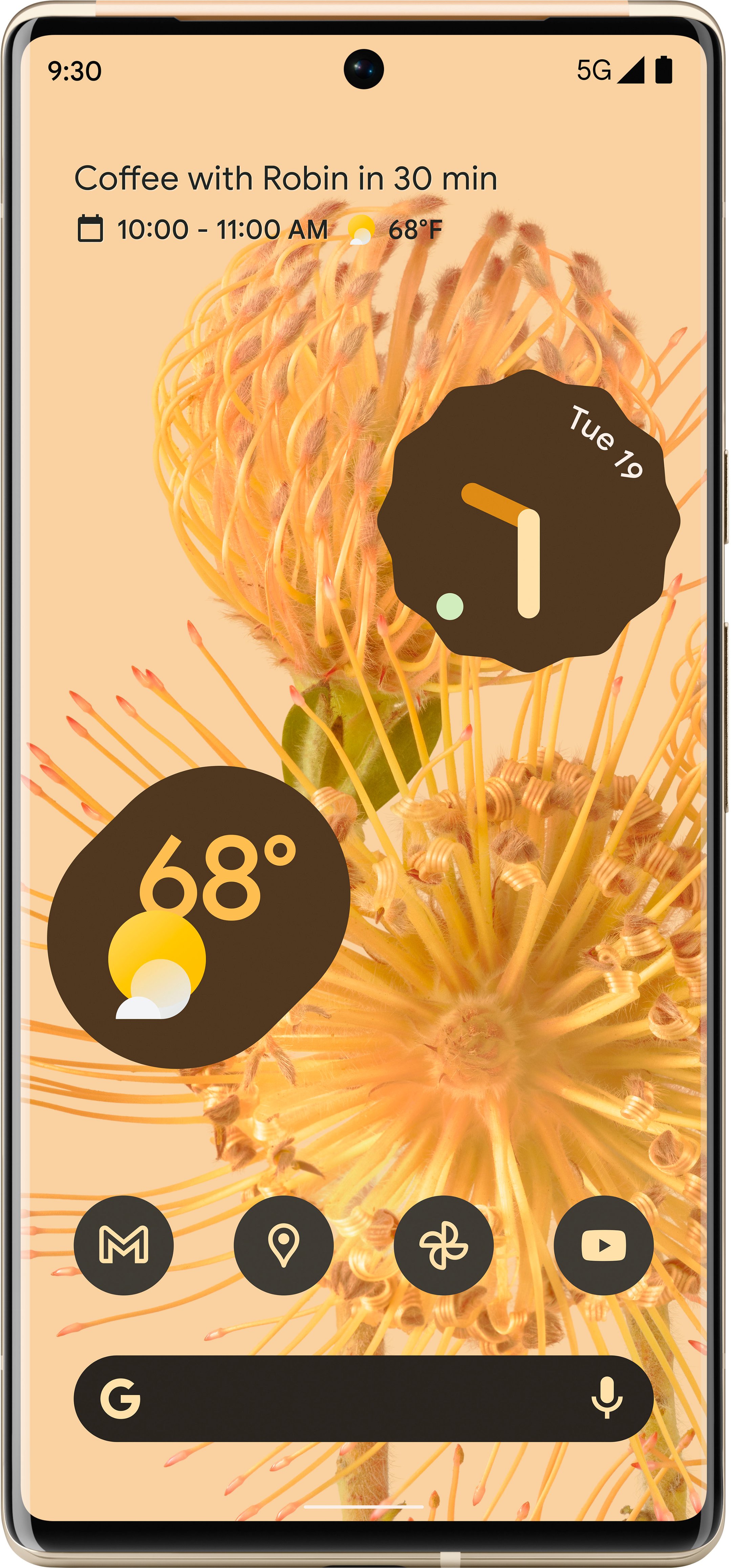 スマートフォン/携帯電話 スマートフォン本体 Best Buy: Google Pixel 6 Pro 128GB (Unlocked) Sorta Sunny GA03151-US