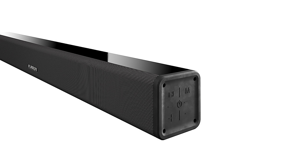 Angle View: Furrion - 70W 2.1 Outdoor Soundbar with Built-in Subwoofer - Black