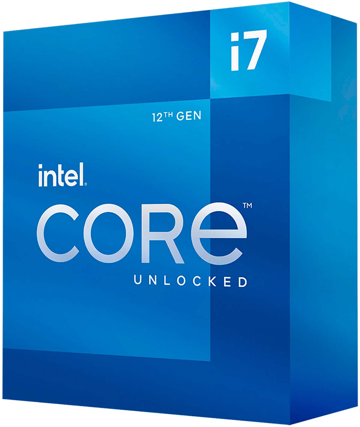 Alt View 11. Intel - Core i7-12700K Desktop Processor 12 (8P+4E) Cores up to 5.0 GHz Unlocked LGA1700 600 Series Chipset 125W - Grey/Black/Gold.