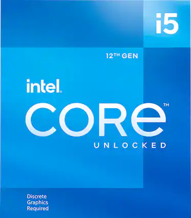 Front. Intel - Core i5-12600KF Desktop Processor 10 (6P+4E) Cores up to 4.9 GHz Unlocked LGA1700 600 Series Chipset 125W.