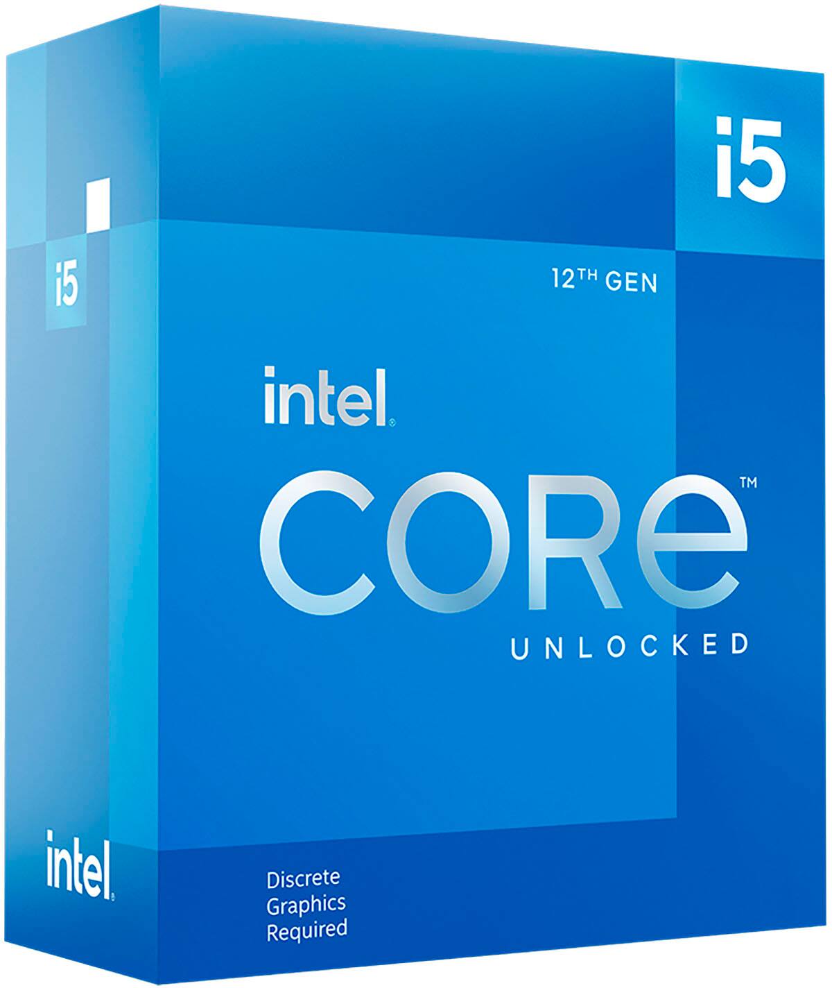 Alt View 1. Intel - Core i5-12600KF Desktop Processor 10 (6P+4E) Cores up to 4.9 GHz Unlocked  LGA1700 600 Series Chipset 125W.