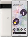 Front Zoom. Google - Pixel 6 Pro 128GB - Cloudy White (Sprint).