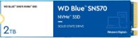 Front Zoom. WD - Blue SN570 2TB Internal SSD PCIe Gen 3 x4.