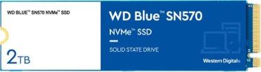WD - Blue SN570 2TB Internal SSD PCIe Gen 3 x4 - Front_Zoom